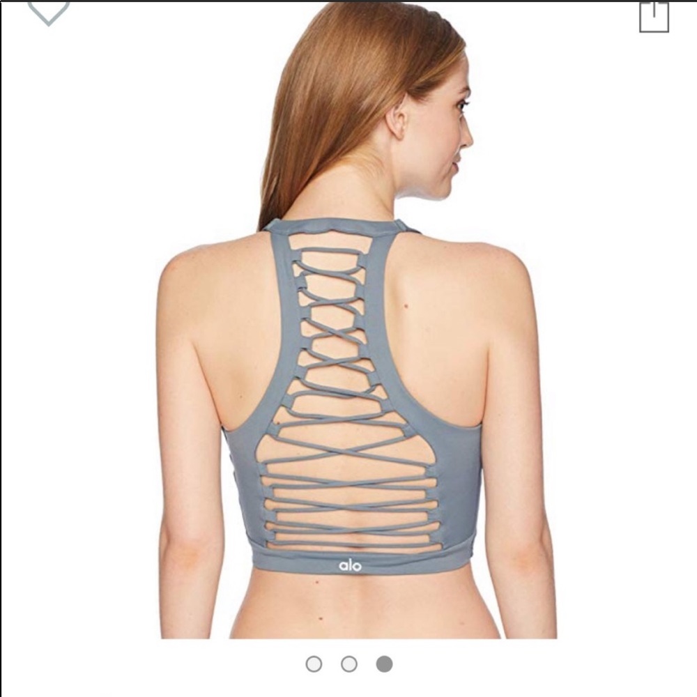 Alo Yoga Movement Bra - Grey XS